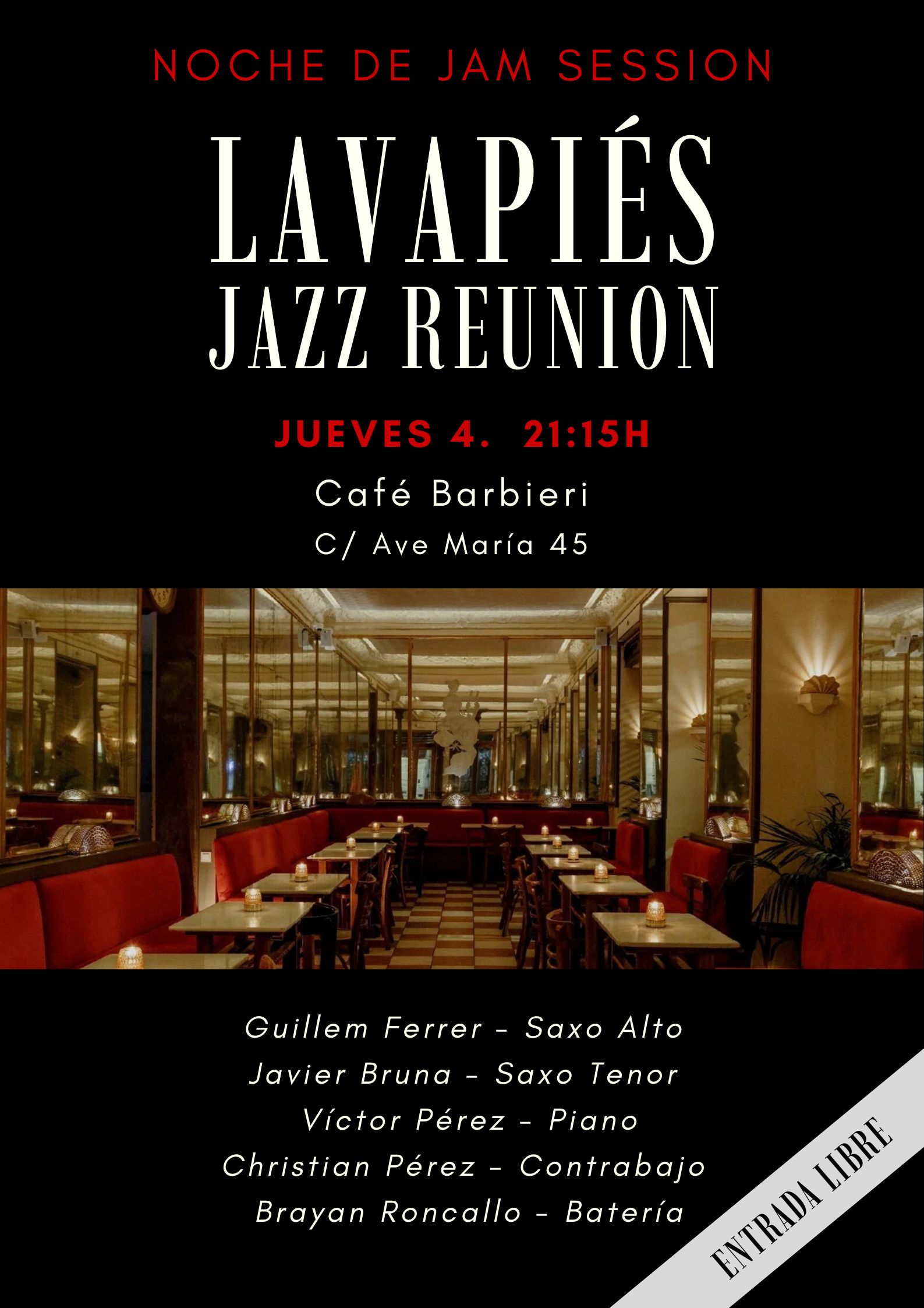 Jam session de jazz en madrid
